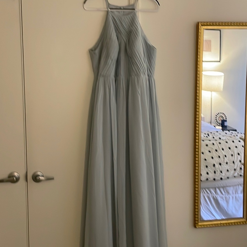 Azazie Joy bridesmaid dress in Mist (US 20)